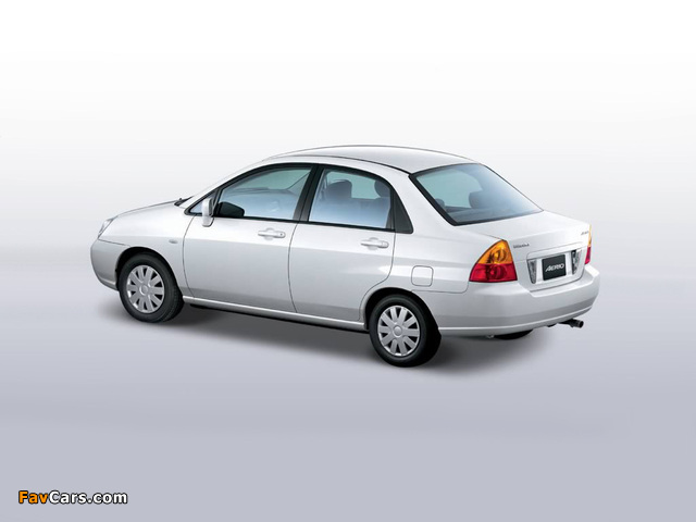 Suzuki Aerio Sedan 2002–04 images (640 x 480)