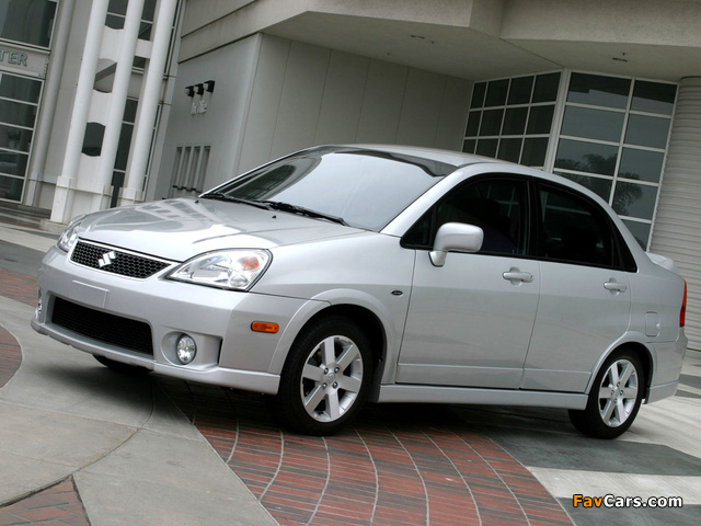 Suzuki Aerio Sedan 2004–07 images (640 x 480)