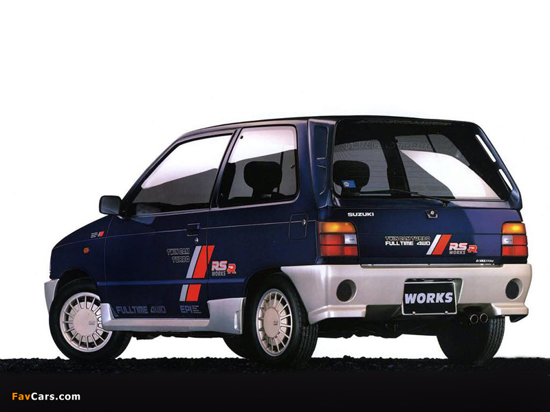 Suzuki Alto Works RS-R 1987–88 wallpapers (800 x 600)