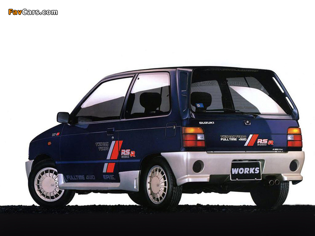 Suzuki Alto Works RS-R 1987–88 wallpapers (640 x 480)