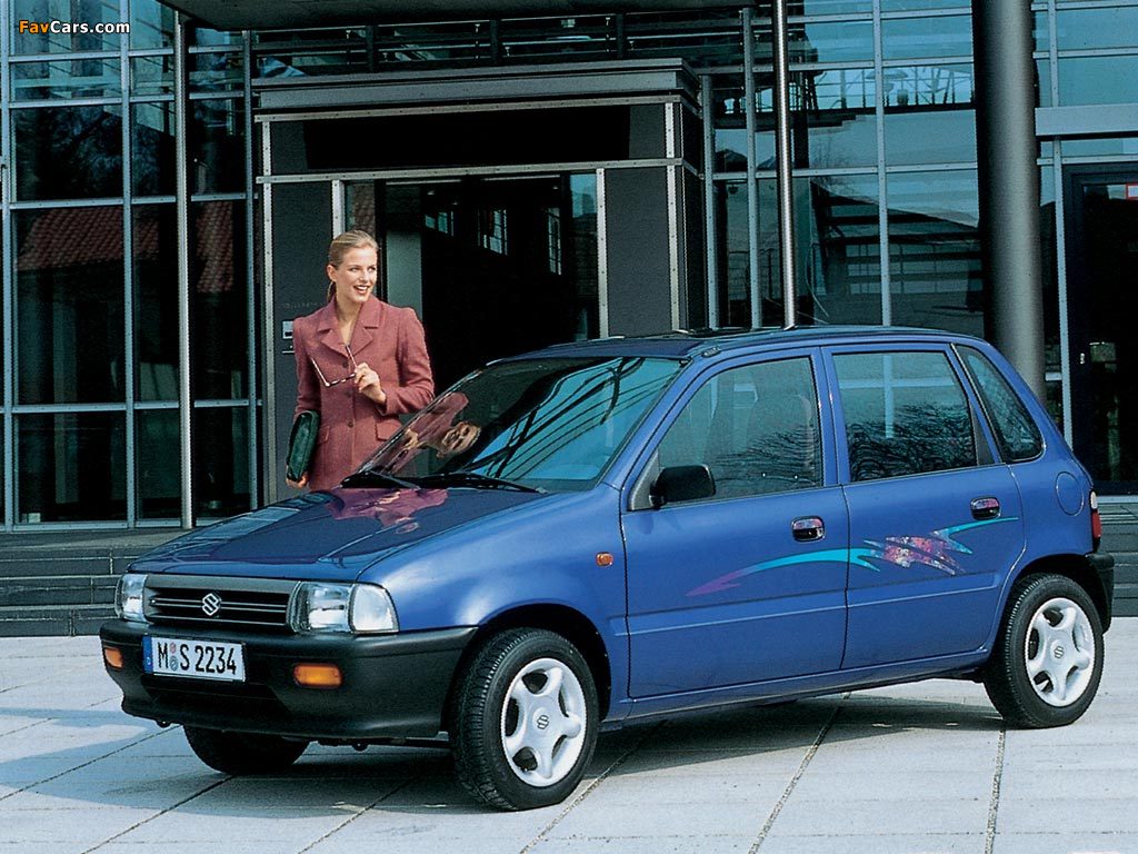 Suzuki Alto 5-door 1994–98 images (1024 x 768)