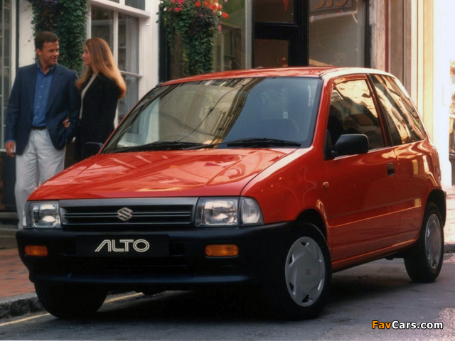 Suzuki Alto 3-door 1994–98 wallpapers (640 x 480)
