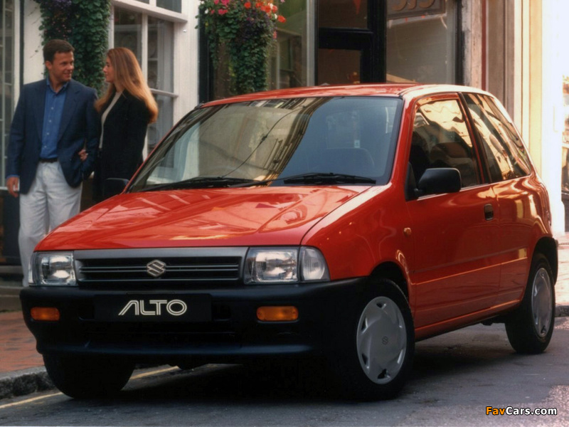 Suzuki Alto 3-door 1994–98 wallpapers (800 x 600)