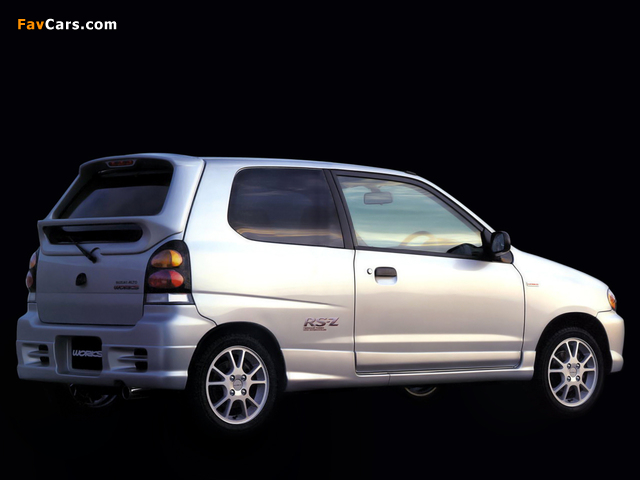 Suzuki Alto Works RS-Z (HA22S) 1998–2000 wallpapers (640 x 480)