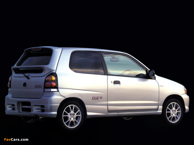 Suzuki Alto Works RS-Z (HA22S) 1998–2000 wallpapers (800 x 600)