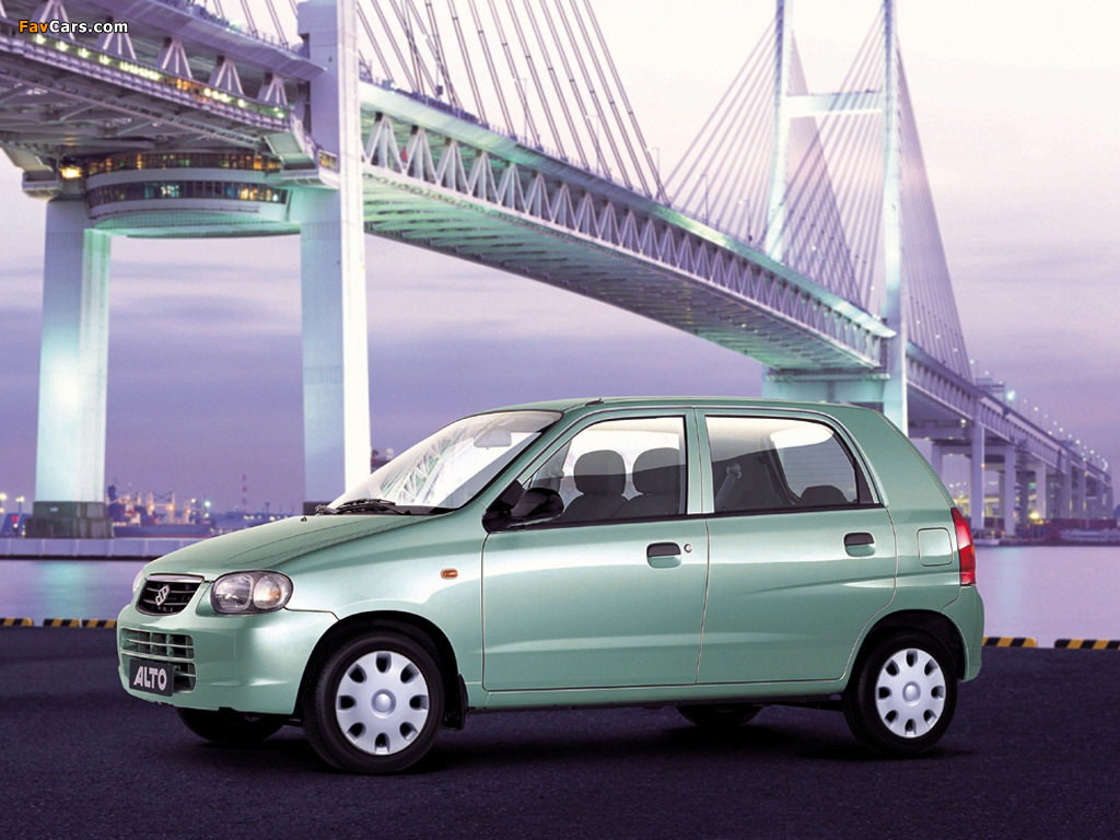 Suzuki Alto 5-door 1998–2004 wallpapers (1024 x 768)