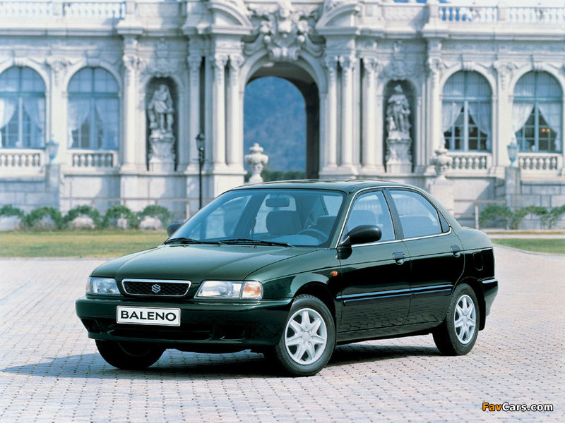 Images of Suzuki Baleno Sedan 1995–99 (800 x 600)