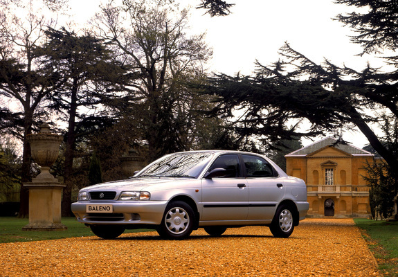 Pictures of Suzuki Baleno Sedan 1995–99