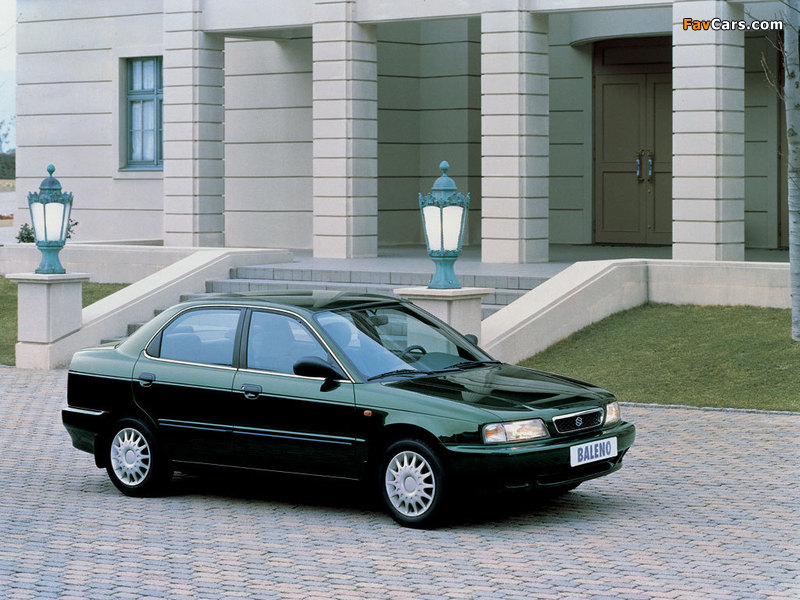 Suzuki Baleno Sedan 1995–99 photos (800 x 600)