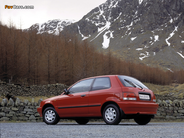 Suzuki Baleno Hatchback 1995–99 photos (640 x 480)