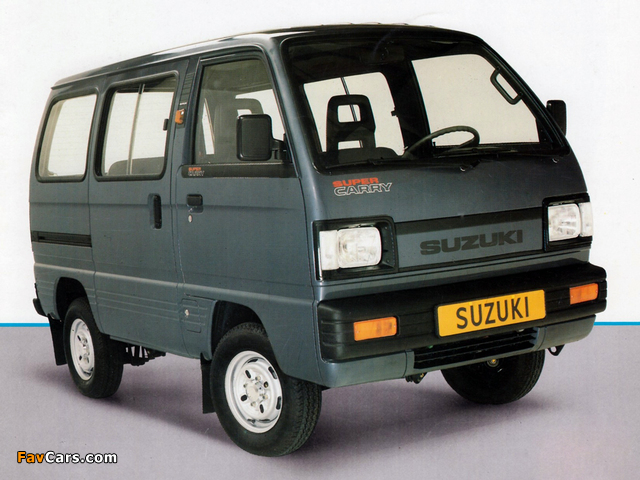 Suzuki Super Carry Van 1985–91 photos (640 x 480)