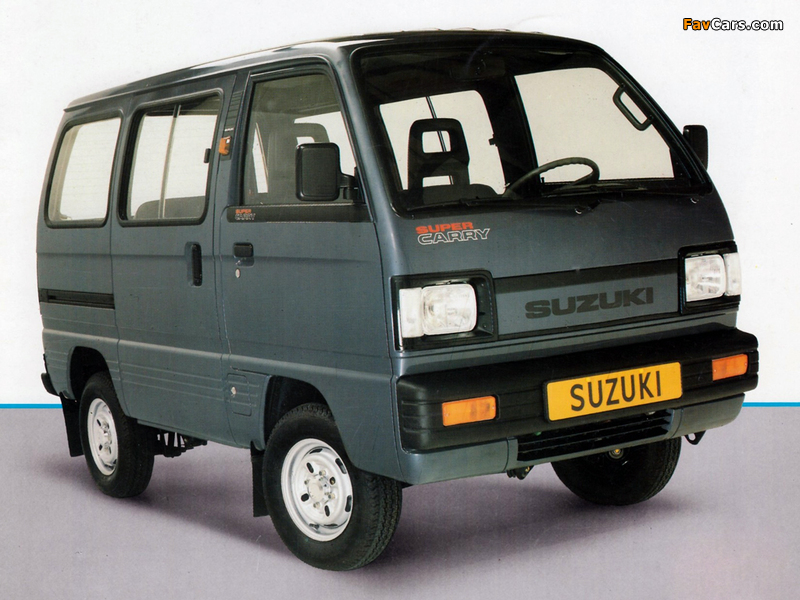 Suzuki Super Carry Van 1985–91 photos (800 x 600)