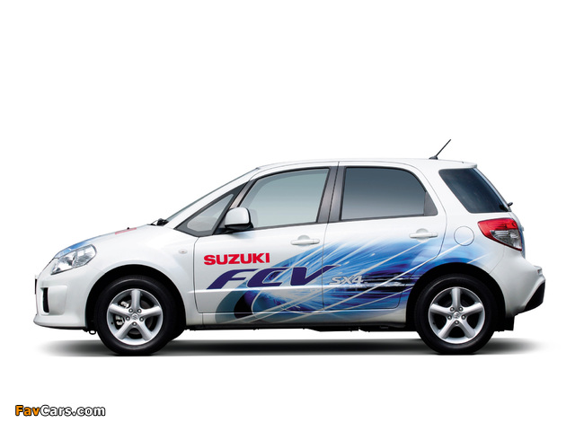 Suzuki SX4 FCV Concept 2008 wallpapers (640 x 480)
