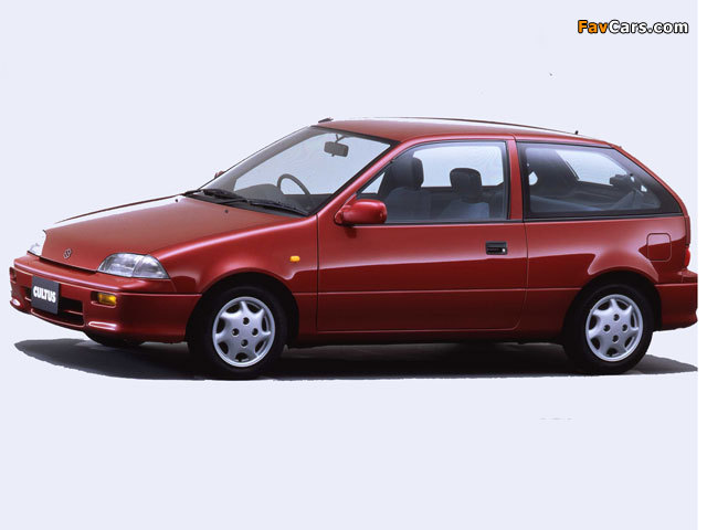 Suzuki Cultus 3-door (AA34S) 1991–98 images (640 x 480)