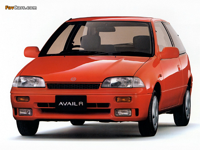 Suzuki Cultus Avail R 1988–91 wallpapers (640 x 480)
