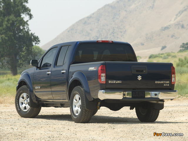 Photos of Suzuki Equator Crew Cab 2008–12 (640 x 480)