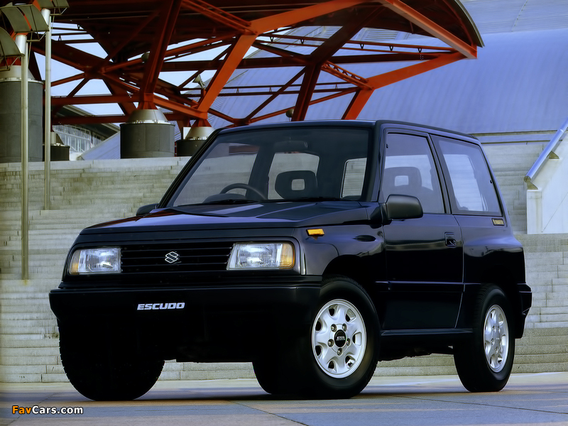 Images of Suzuki Escudo 1.6 (AT01W) 1988 (800 x 600)