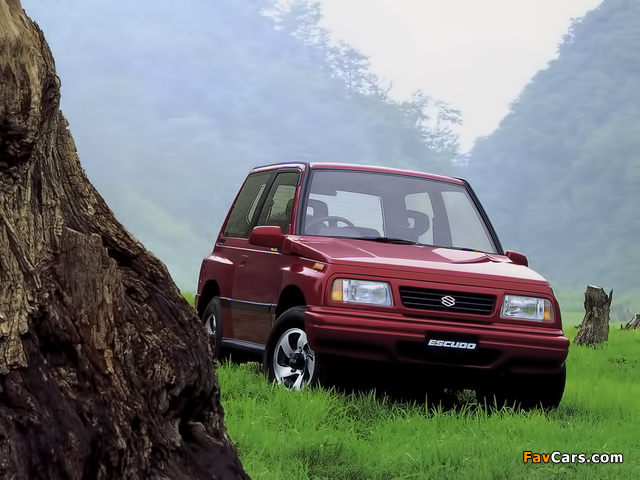 Photos of Suzuki Escudo 1.6 (AT01W) 1988–97 (640 x 480)