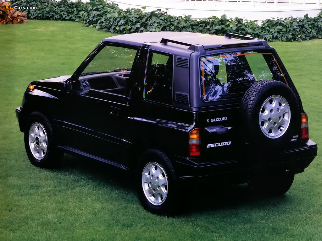 Photos of Suzuki Escudo Resin Top 1990–92 (1024 x 768)