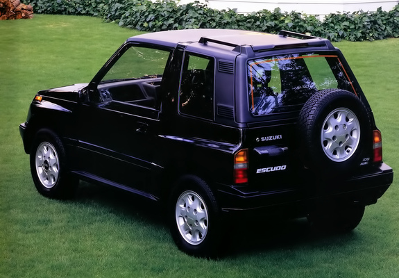Photos of Suzuki Escudo Resin Top 1990–92