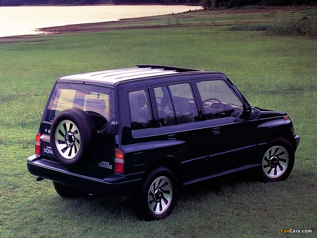 Pictures of Suzuki Escudo Nomade 1.6 1990–96 (1024 x 768)