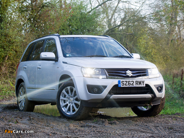 Images of Suzuki Grand Vitara 5-door UK-spec 2012 (640 x 480)