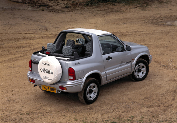 Pictures of Suzuki Grand Vitara Canvas Top UK-spec 1998–2005