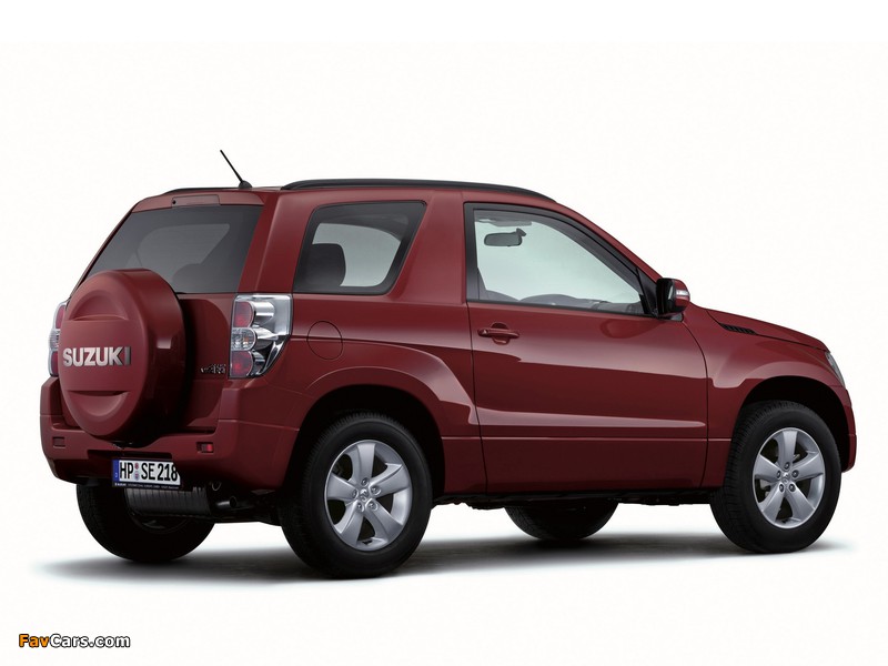 Pictures of Suzuki Grand Vitara 3-door 2008–12 (800 x 600)