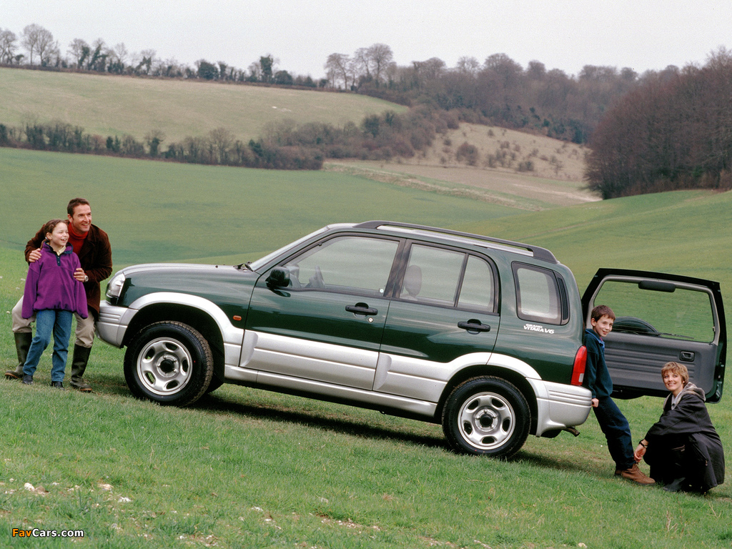 Suzuki Grand Vitara 5-door UK-spec 1998–2005 photos (1024 x 768)
