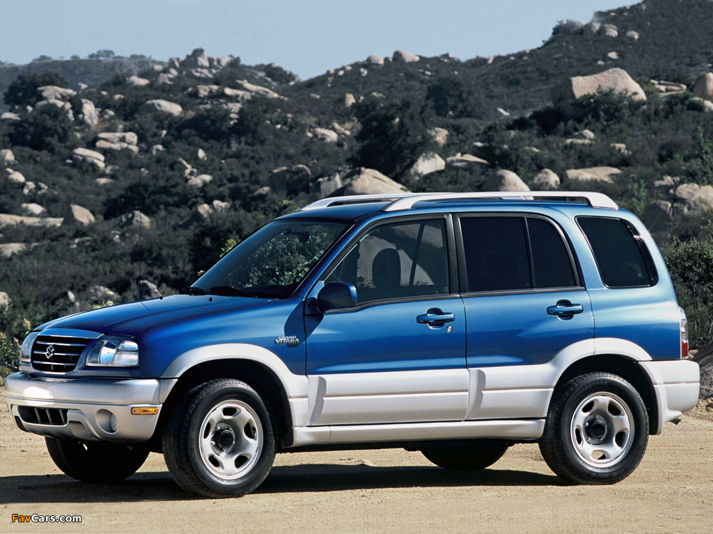 Suzuki Grand Vitara 5-door US-spec 1998–2005 photos (1024 x 768)