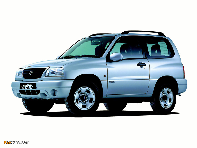 Suzuki Grand Vitara 3-door UK-spec 1998–2005 photos (800 x 600)