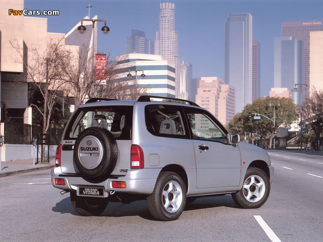 Suzuki Grand Vitara 3-door 1998–2005 pictures (640 x 480)