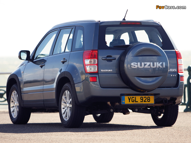 Suzuki Grand Vitara 5-door UK-spec 2005–08 images (640 x 480)
