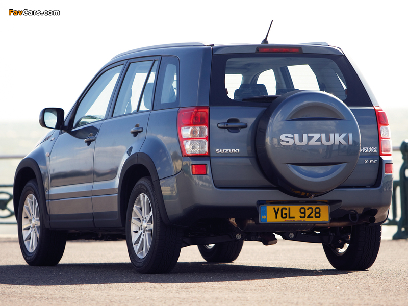 Suzuki Grand Vitara 5-door UK-spec 2005–08 images (800 x 600)