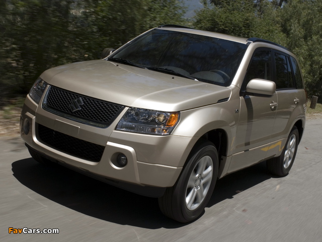 Suzuki Grand Vitara 5-door US-spec 2005–08 wallpapers (640 x 480)