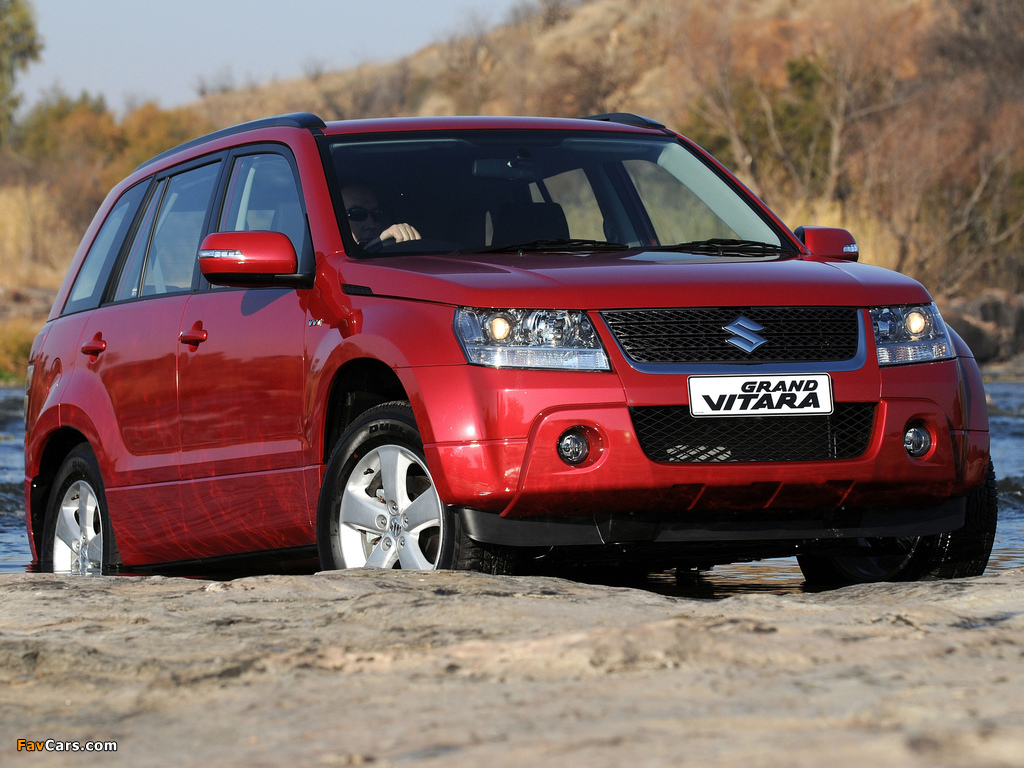 Suzuki Grand Vitara 5-door ZA-spec 2008–12 images (1024 x 768)