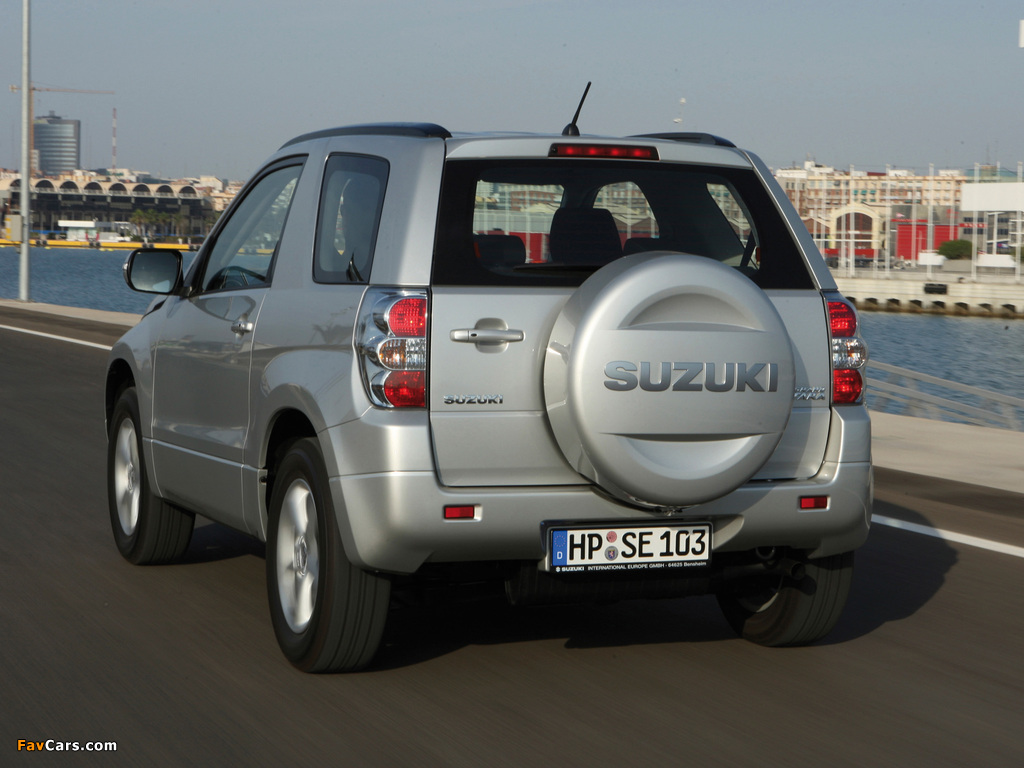 Suzuki Grand Vitara 3-door 2008–12 images (1024 x 768)