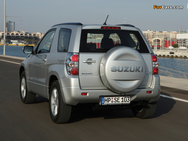 Suzuki Grand Vitara 3-door 2008–12 images (640 x 480)