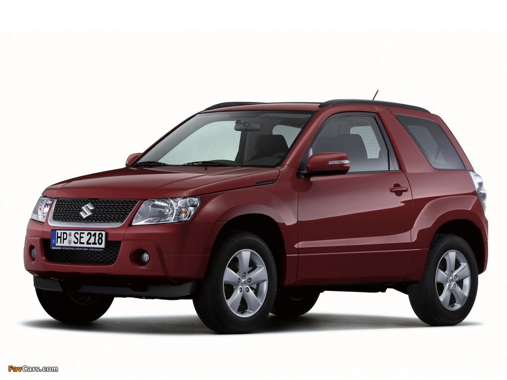 Suzuki Grand Vitara 3-door 2008–12 images (1024 x 768)