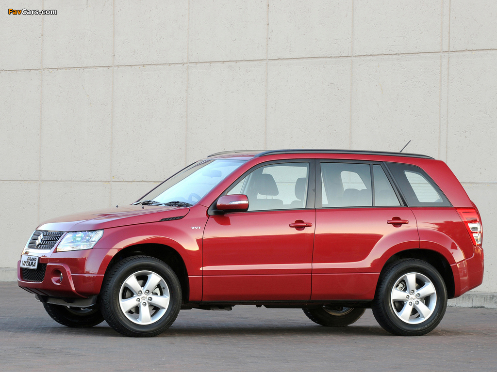 Suzuki Grand Vitara 5-door ZA-spec 2008–12 images (1024 x 768)