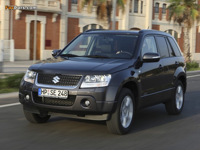 Suzuki Grand Vitara 5-door 2008–12 images (640 x 480)