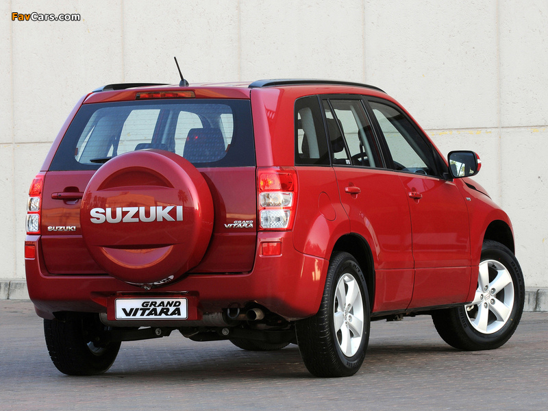 Suzuki Grand Vitara 5-door ZA-spec 2008–12 photos (800 x 600)