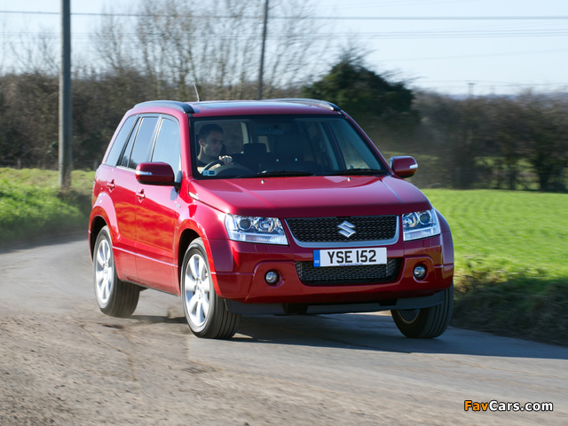 Suzuki Grand Vitara 5-door UK-spec 2008–12 pictures (640 x 480)