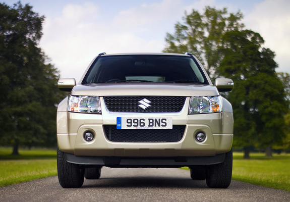 Suzuki Grand Vitara 3-door UK-spec 2008–12 wallpapers