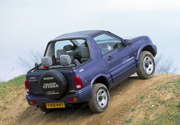 Suzuki Grand Vitara Canvas Top UK-spec 1998–2005 wallpapers