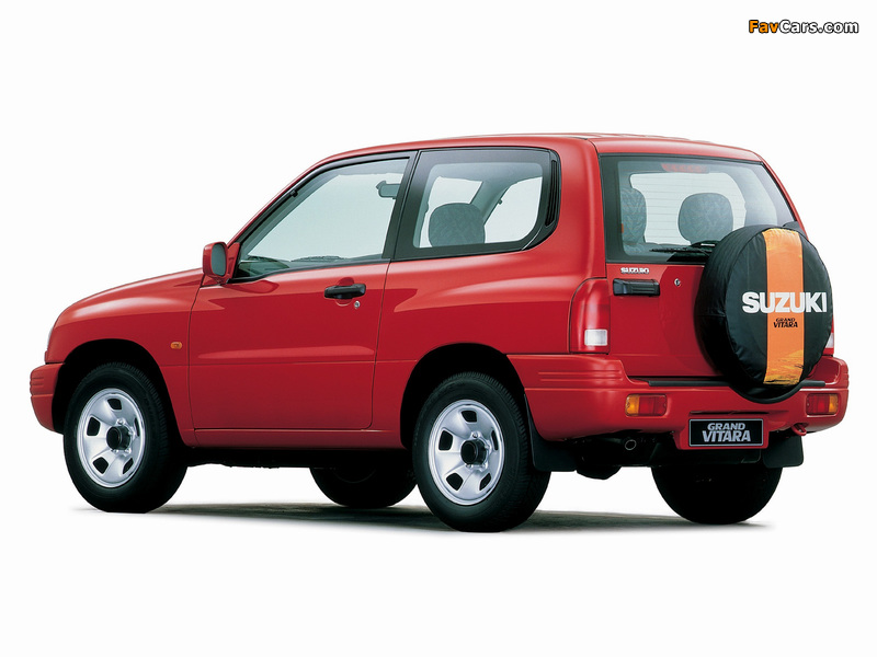 Suzuki Grand Vitara 3-door UK-spec 1998–2005 wallpapers (800 x 600)