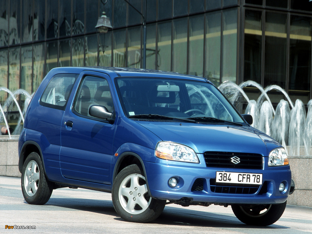 Images of Suzuki Ignis 3-door (HT51S) 2000–03 (1024 x 768)