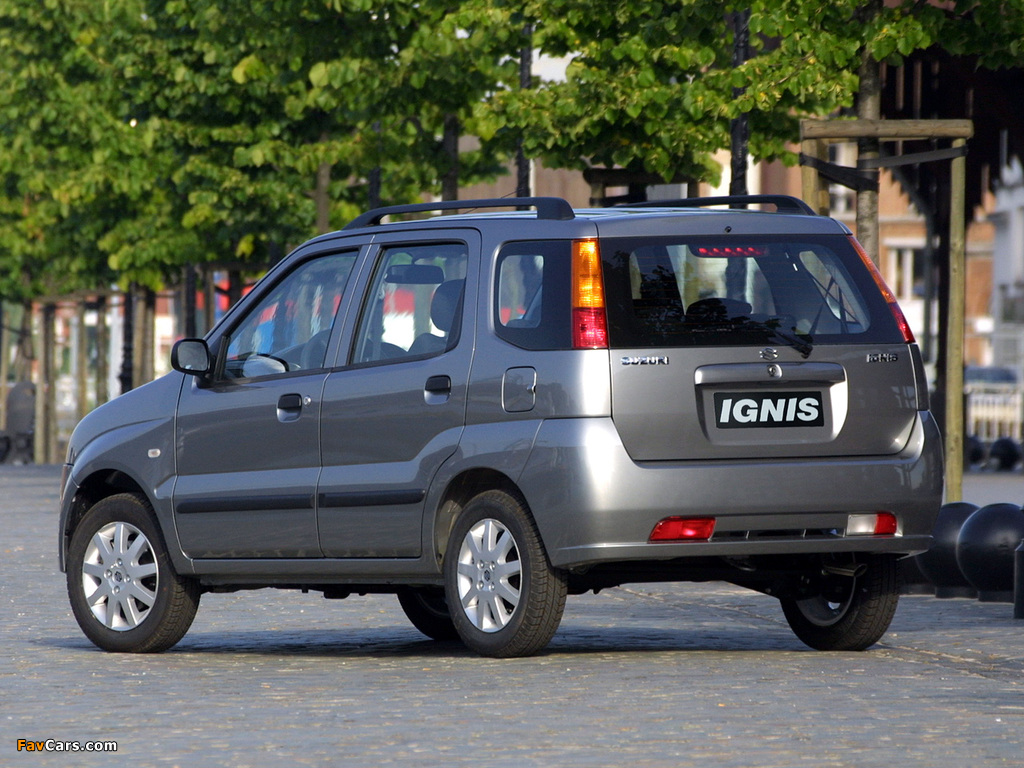 Images of Suzuki Ignis (HR51S) 2003–06 (1024 x 768)
