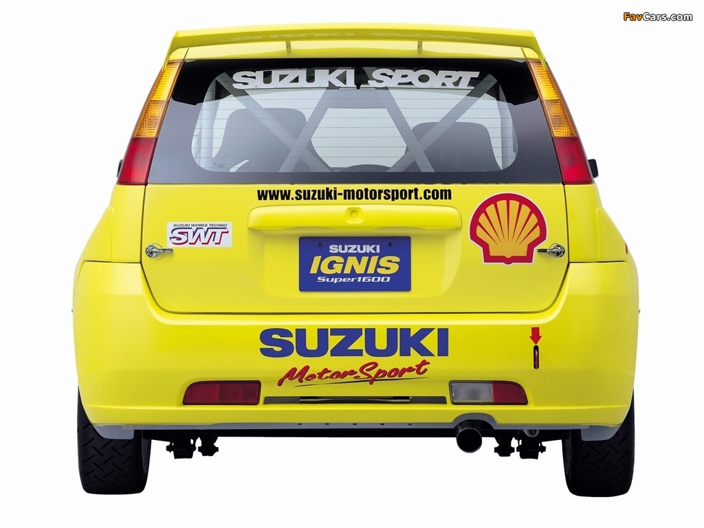 Images of Suzuki Ignis Super 1600 2004–06 (1024 x 768)