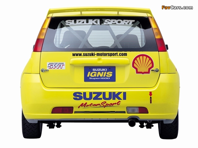 Images of Suzuki Ignis Super 1600 2004–06 (640 x 480)